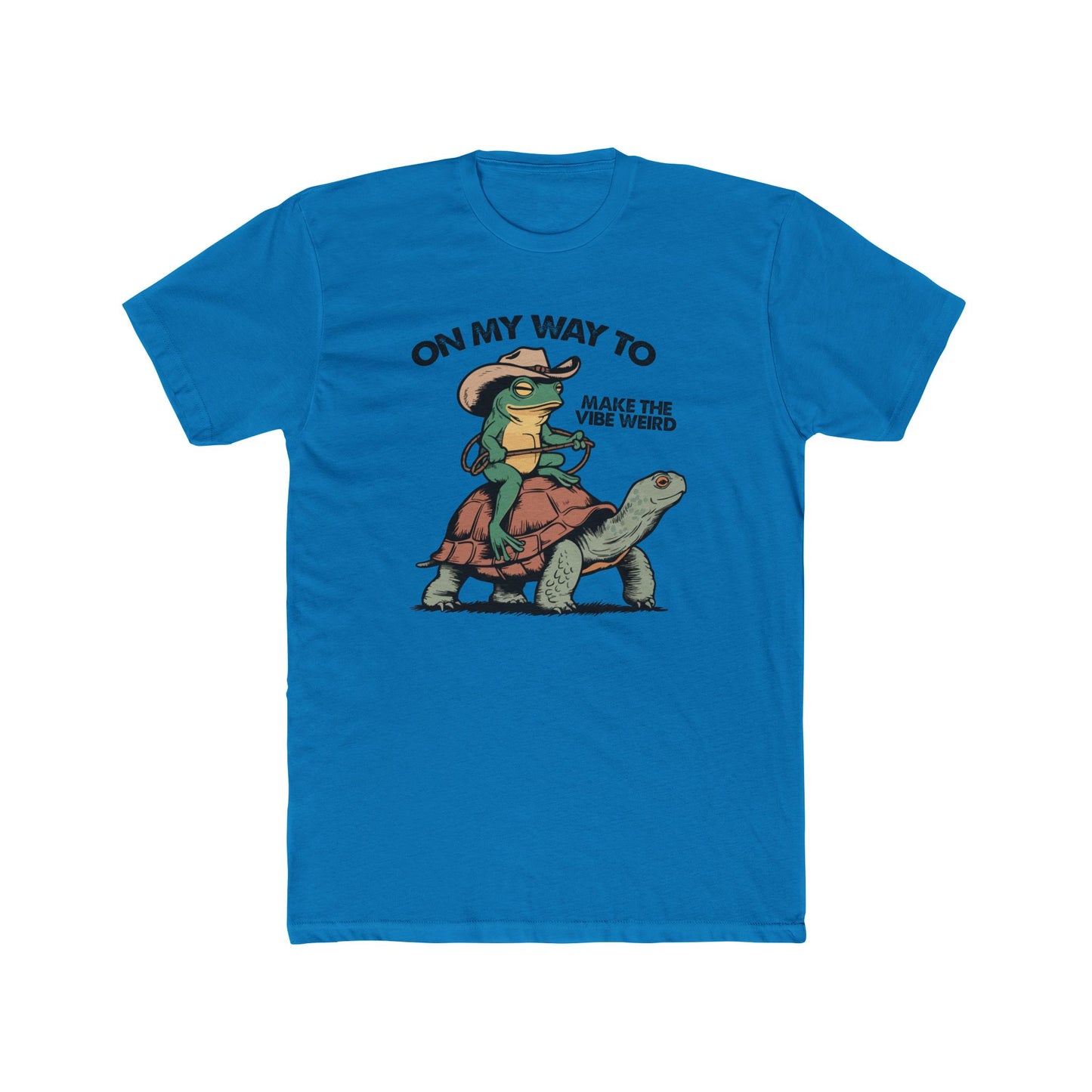 Whimsical Animal Graphic Tee, Playful T-Shirt, Unisex Cotton Crew, Funny Gift, Casual Wear, Riff Raff Wear