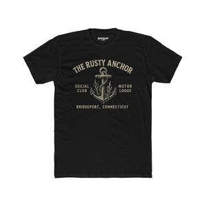 Rusty Anchor Unisex Cotton Crew Tee - Fun Nautical Humor Tee for Beach Lovers - Riff Raff Underground
