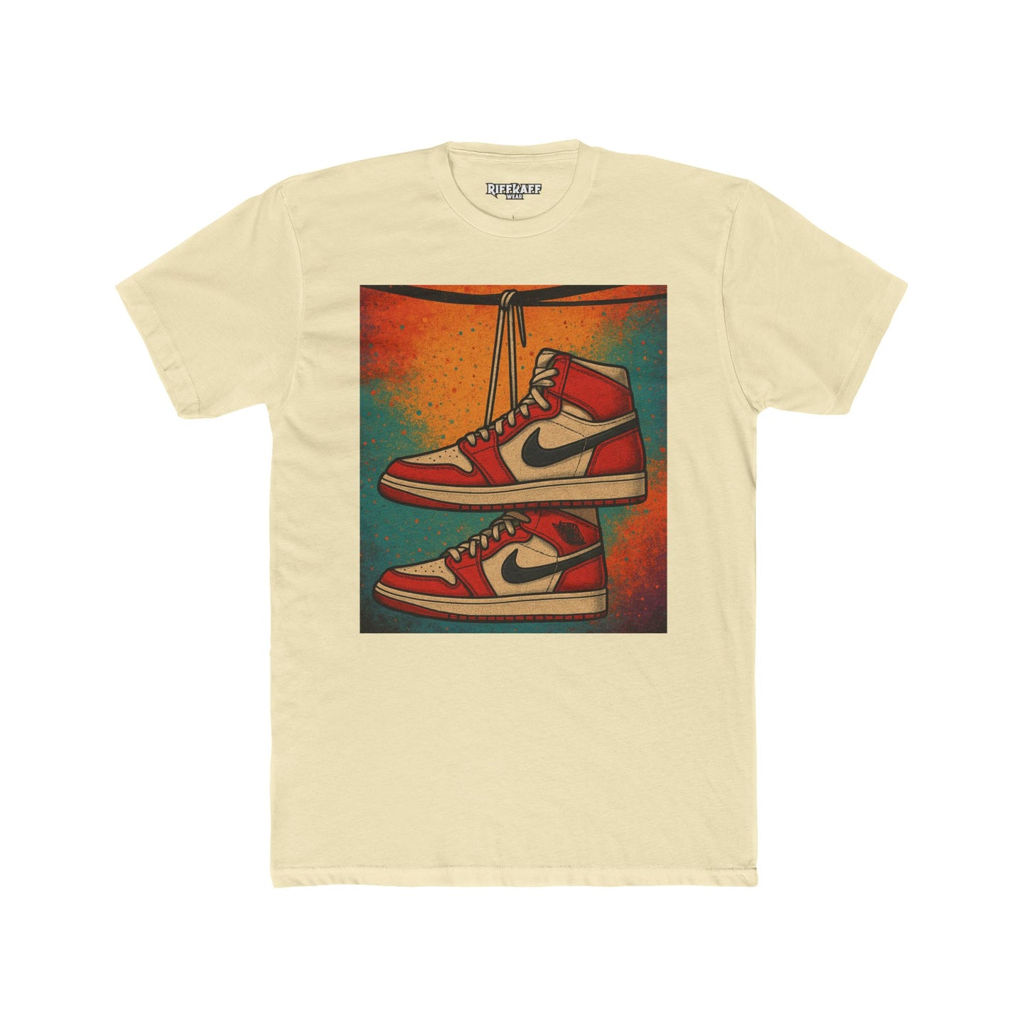 Urban Sneaker Art Tee, Vintage Streetwear, Unisex Graphic T-Shirt - Riff Raff Wear