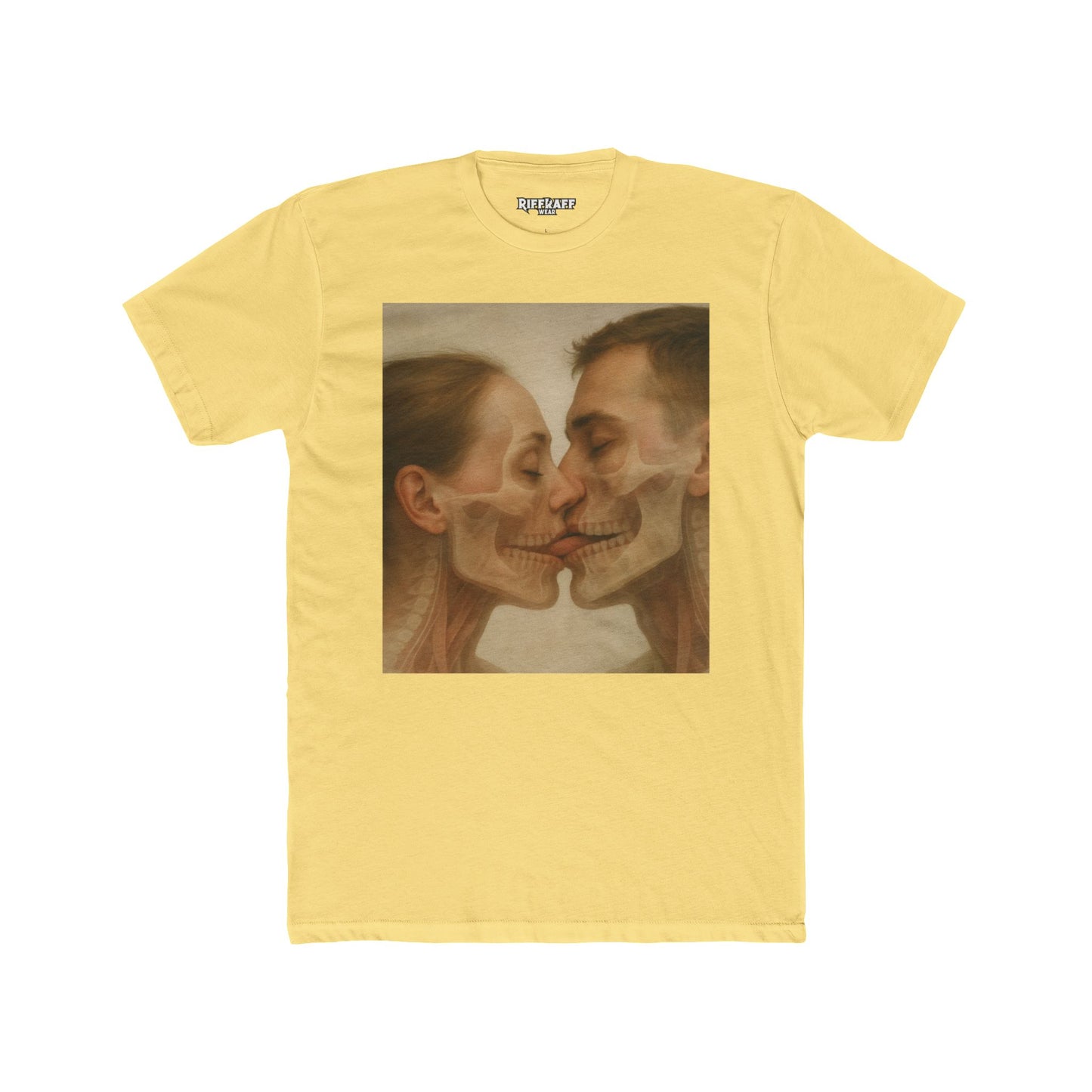 Romantic Skeleton Graphic Tee - Unisex Cotton Crew - Riff Raff Wear