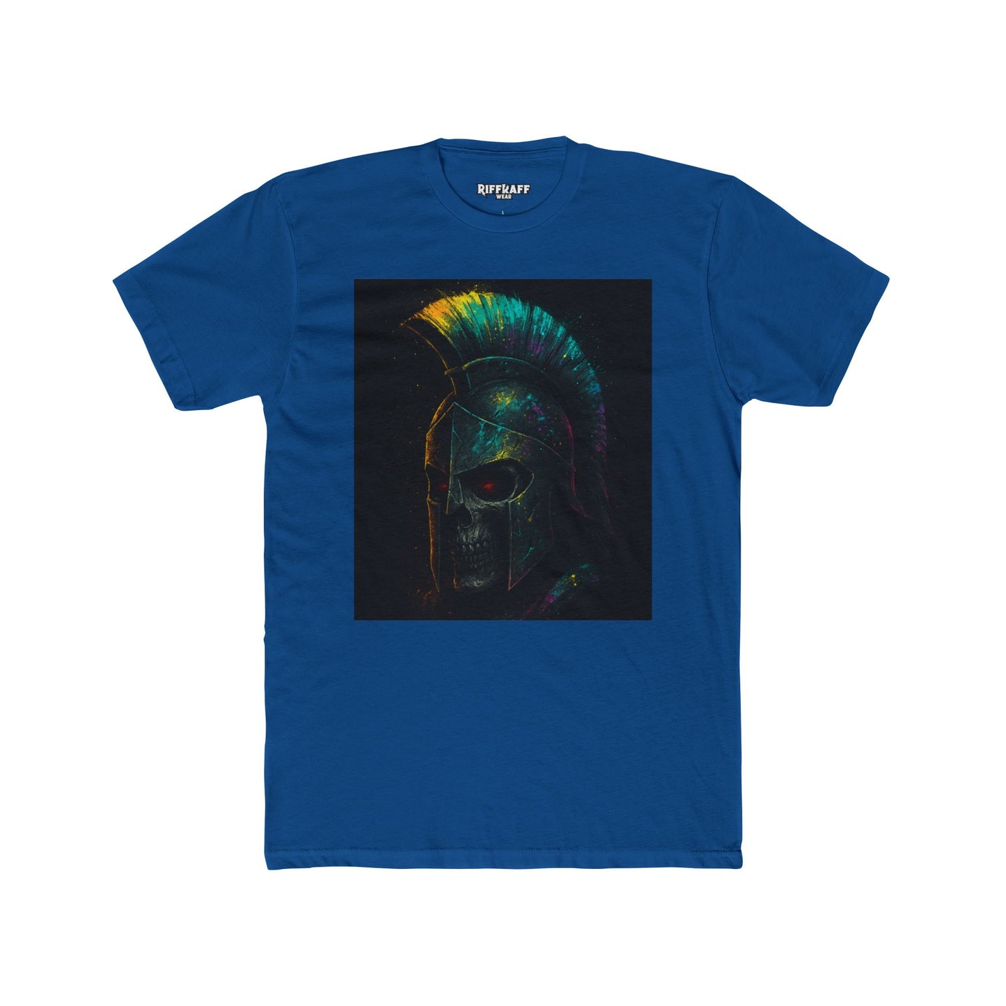 Spartan Warrior Unisex Cotton Crew Tee - Graphic Tee - Riff Raff Wear