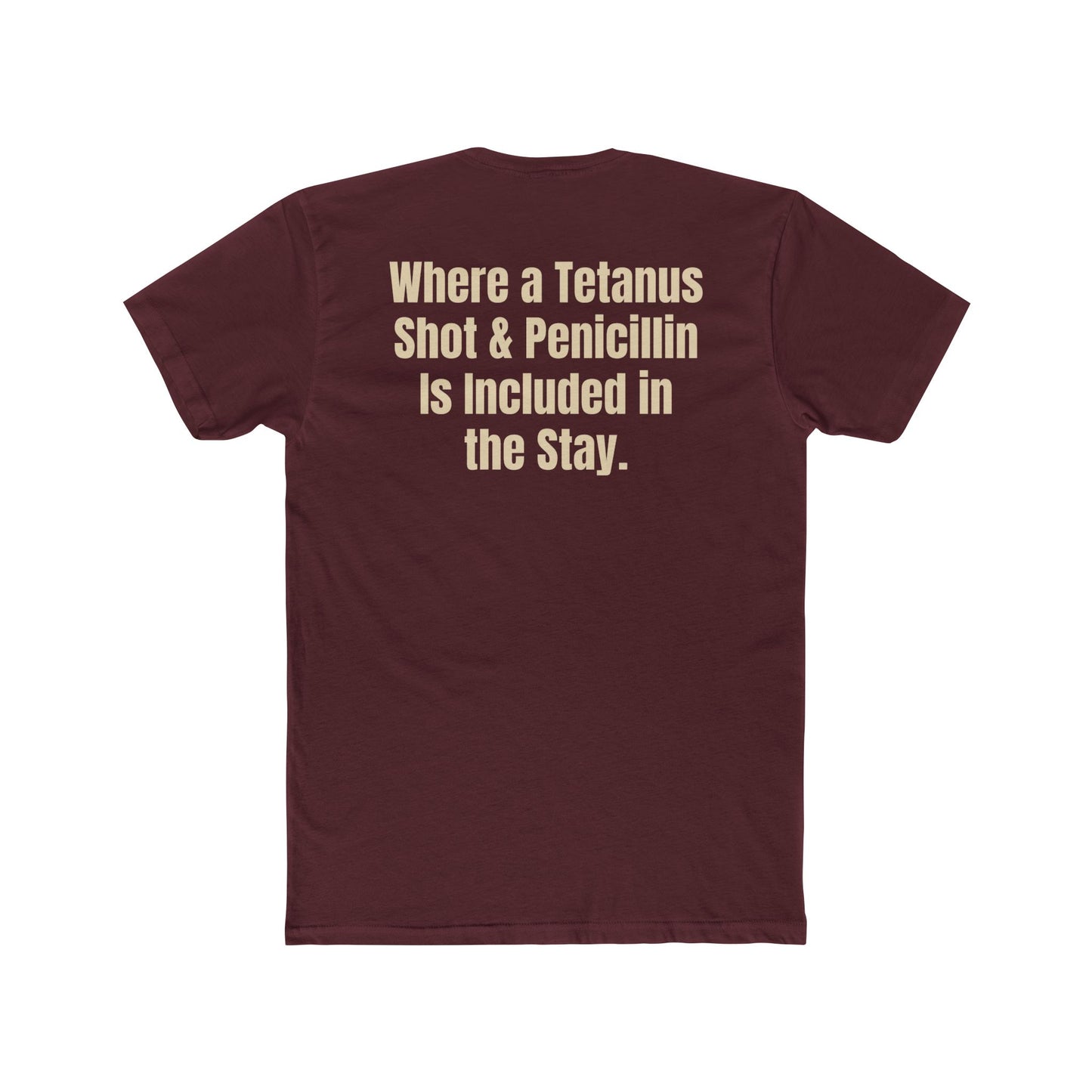 Rusty Anchor Unisex Cotton Crew Tee - Fun Nautical Humor Tee for Beach Lovers - Riff Raff Underground