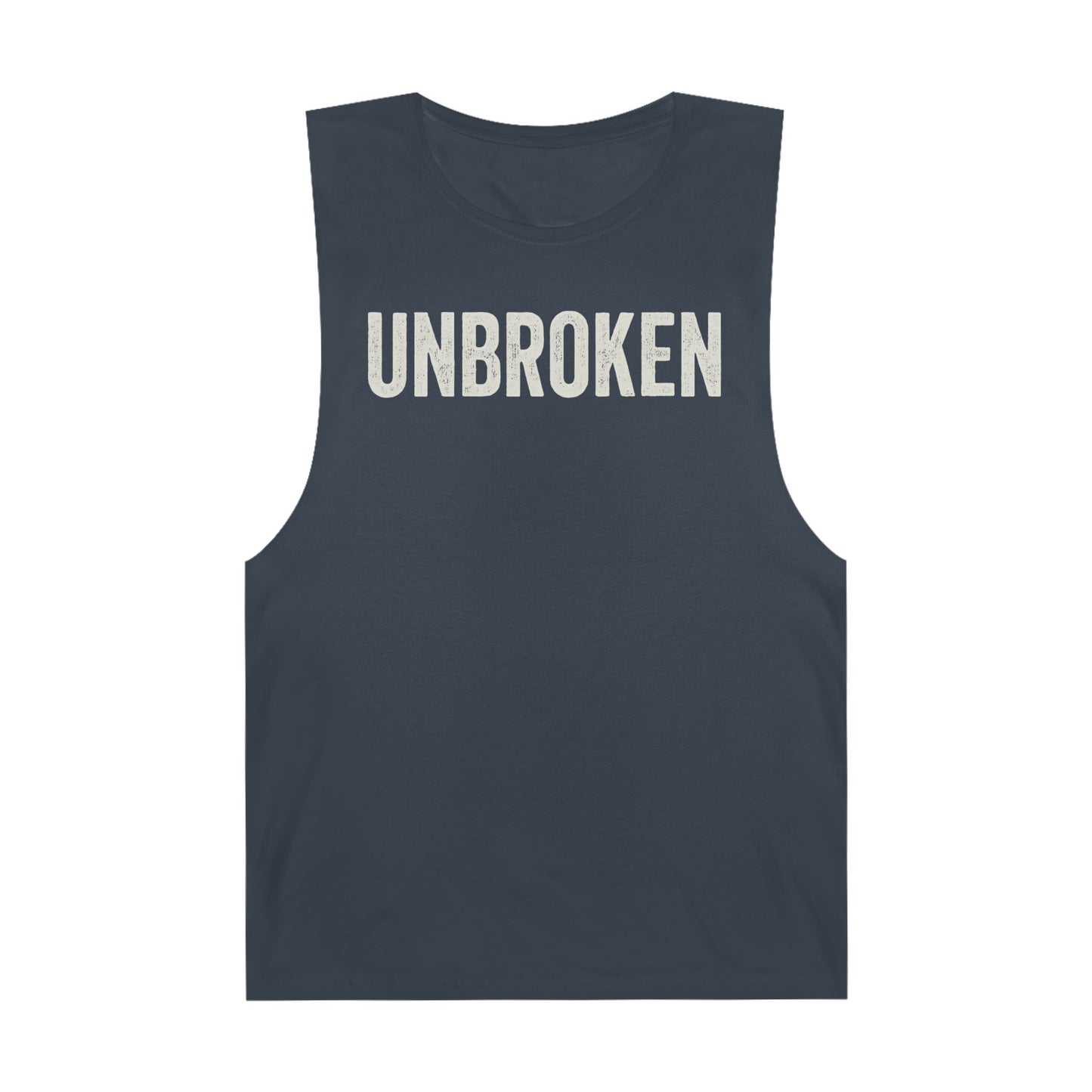 Unisex Unbroken Tank - Motivational Workout Apparel - Riff Raff Wear