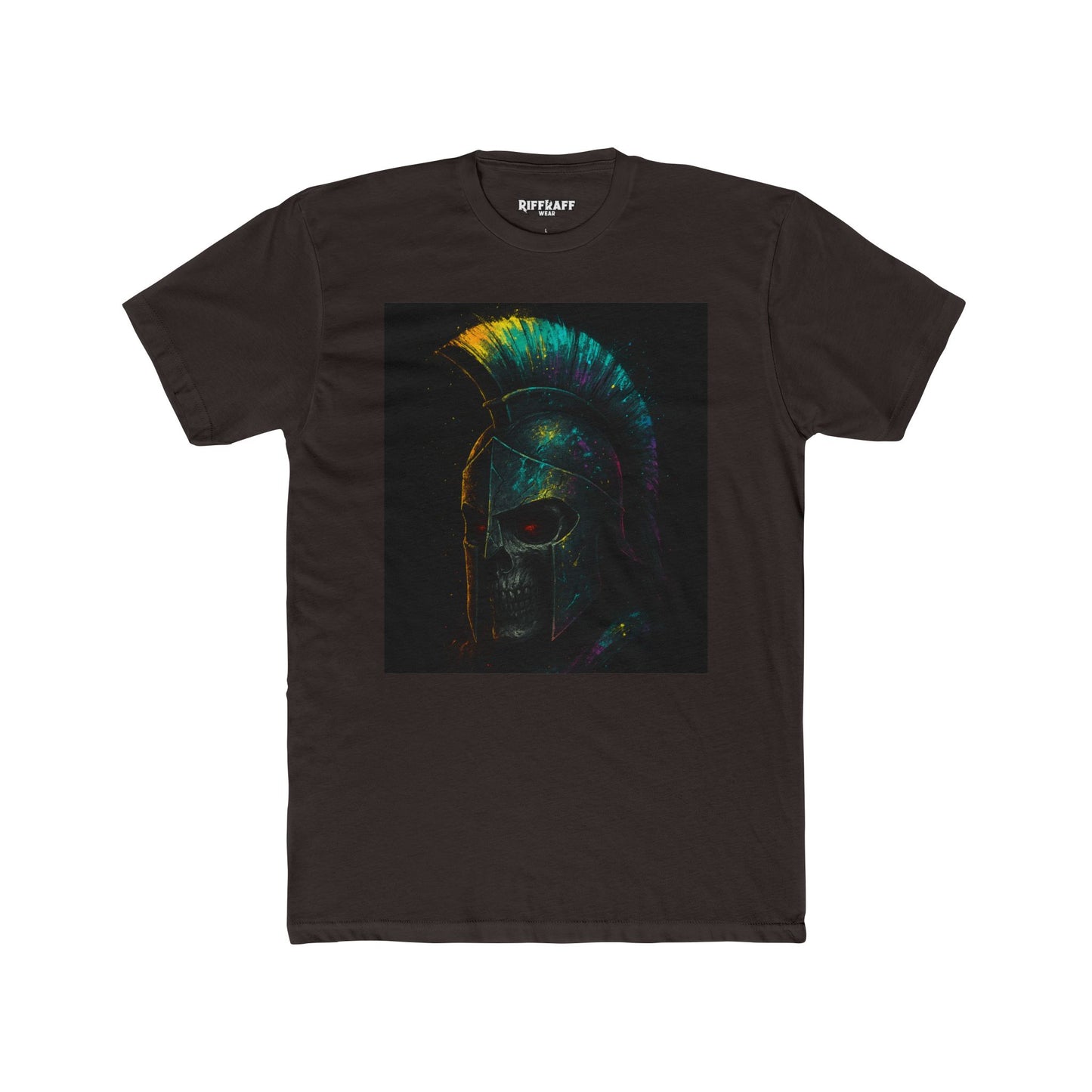 Spartan Warrior Unisex Cotton Crew Tee - Graphic Tee - Riff Raff Wear