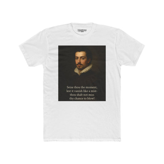 Inspirational Quote Tee, Vintage Aesthetic T-Shirt, Motivational Cotton Crew, Art Lover Gift - Riff Raff Wear