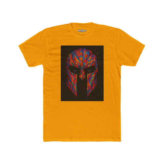 Spartan Warrior Graphic Tee | Unisex Cotton Crew Shirt for Fitness & Casual Wear - Riff Raff Wear