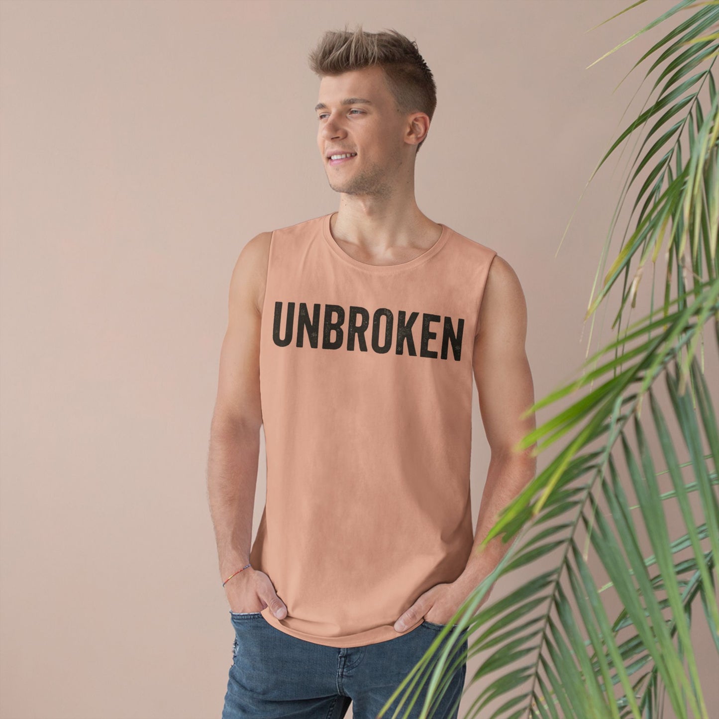 Unisex Unbroken Tank - Motivational Workout Apparel - Riff Raff Wear