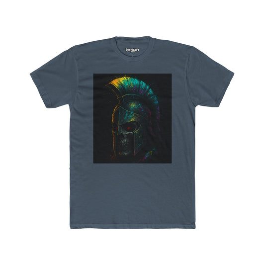 Spartan Warrior Unisex Cotton Crew Tee - Graphic Tee - Riff Raff Wear