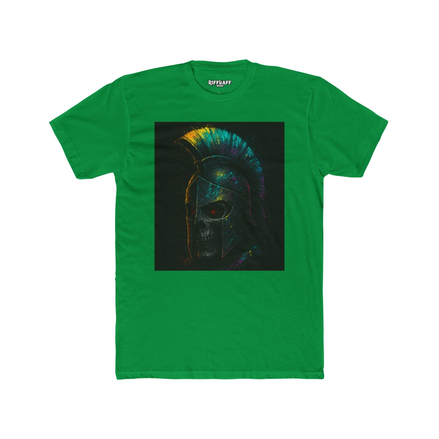 Spartan Warrior Unisex Cotton Crew Tee - Graphic Tee - Riff Raff Wear