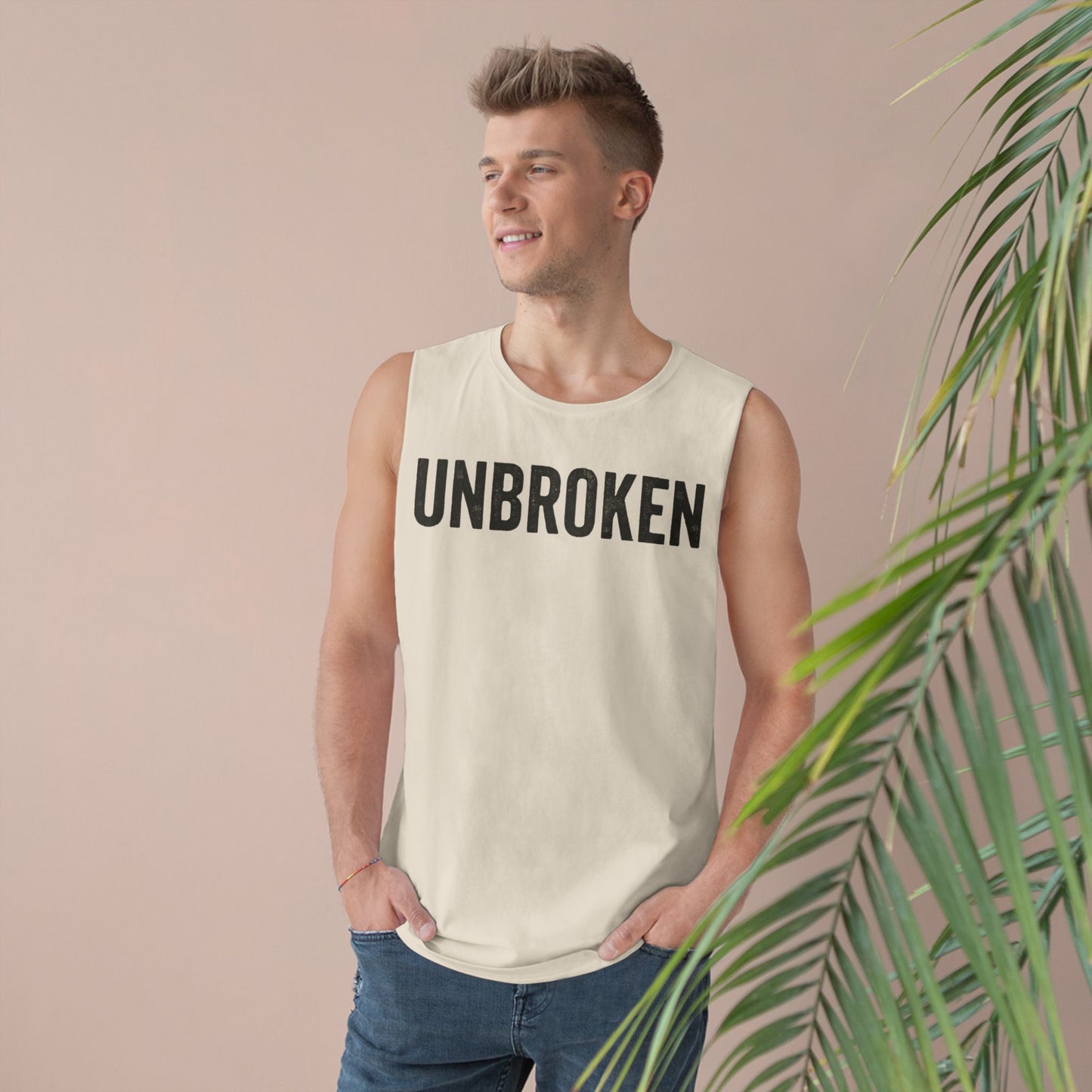 Unisex Unbroken Tank - Motivational Workout Apparel - Riff Raff Wear