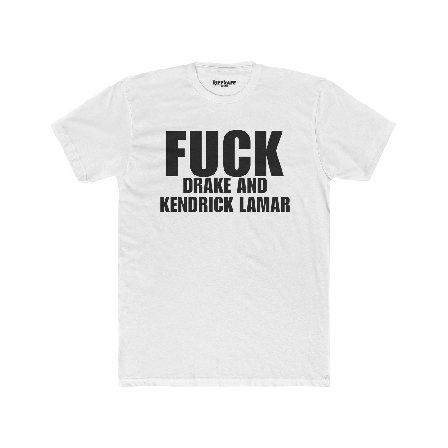 F*Drake & Kendrick Lamar – Unisex Crew Tee for the Musically Unbothered - Riff Raff Wear