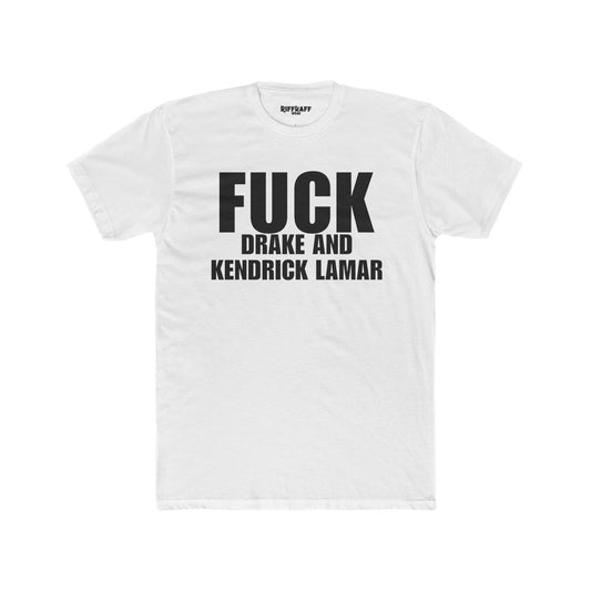 F*Drake & Kendrick Lamar – Unisex Crew Tee for the Musically Unbothered - Riff Raff Wear
