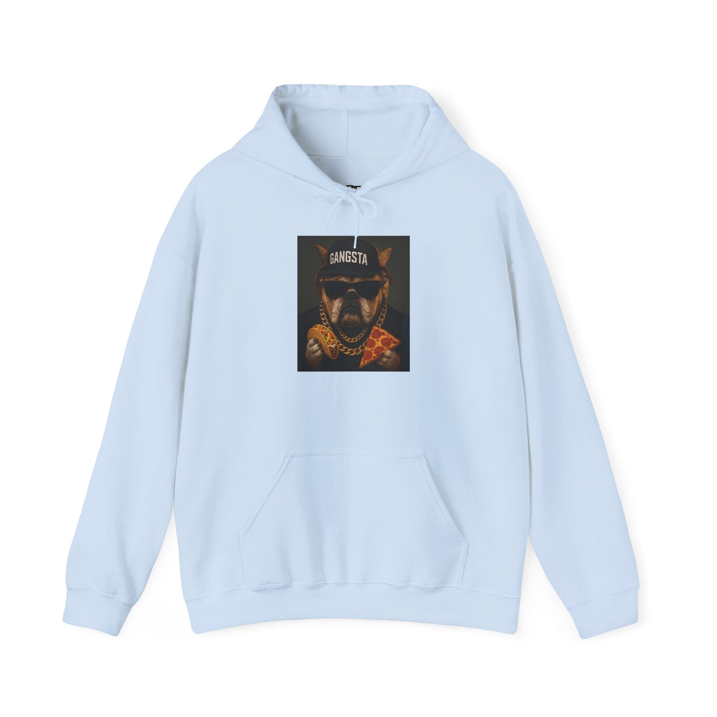 Gangsta Dog Hoodie - Unisex Heavy Blend™ Sweatshirt - Riff Raff Wear