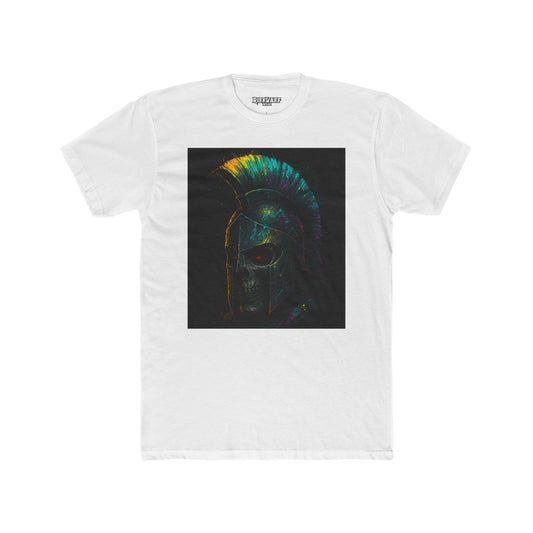 Spartan Warrior Unisex Cotton Crew Tee - Graphic Tee - Riff Raff Wear