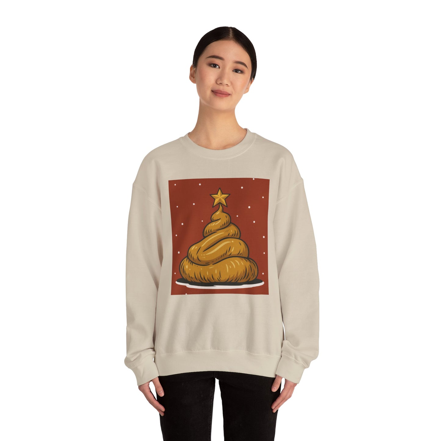 Funny Holiday Sweatshirt, Christmas Sweatshirt, Unisex Crewneck, Holiday Humor Top, Gift for Friends, Xmas Sweater - Riff Raff Wear