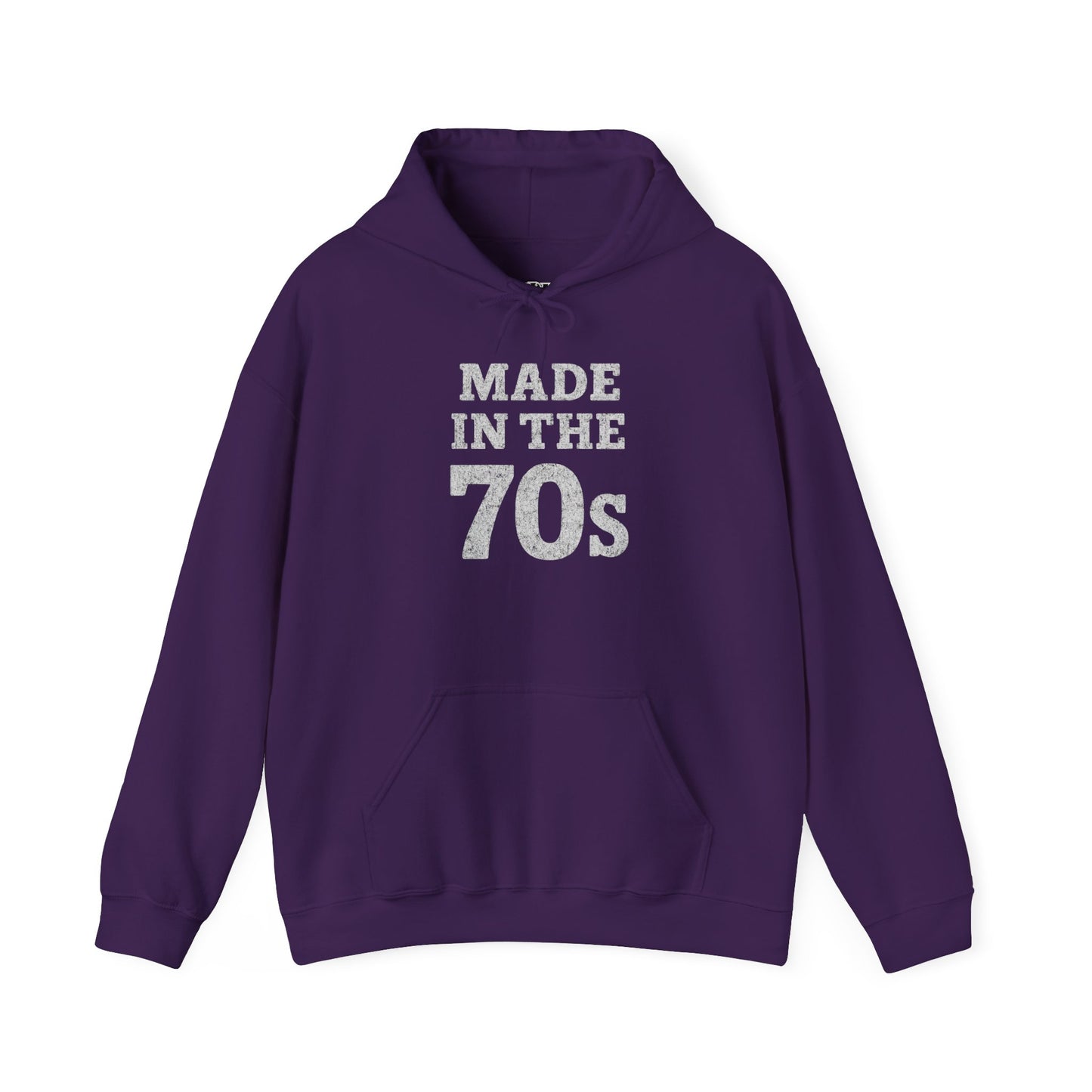 Retro 70s Unisex Hooded Sweatshirt - Made in the 70s - Riff Raff Wear