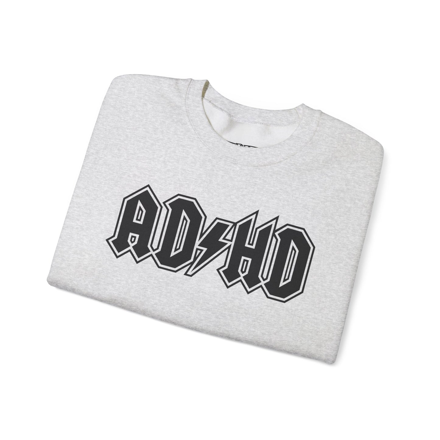 ADHD Graphic Crewneck Sweatshirt - Riff Raff Wear