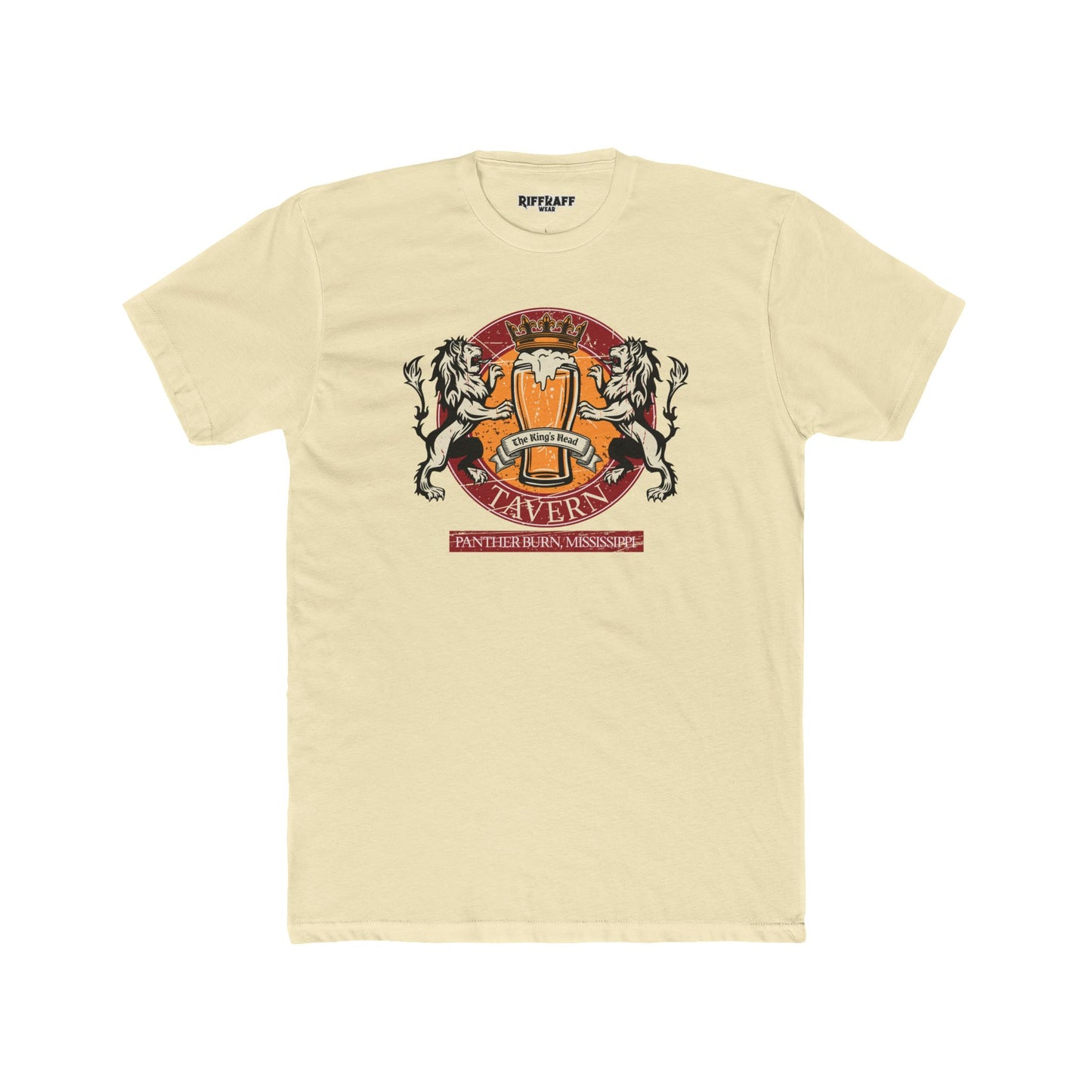 Vintage Tavern Unisex Cotton Crew Tee - Perfect for Beer Lovers - Riff Raff Wear Underground