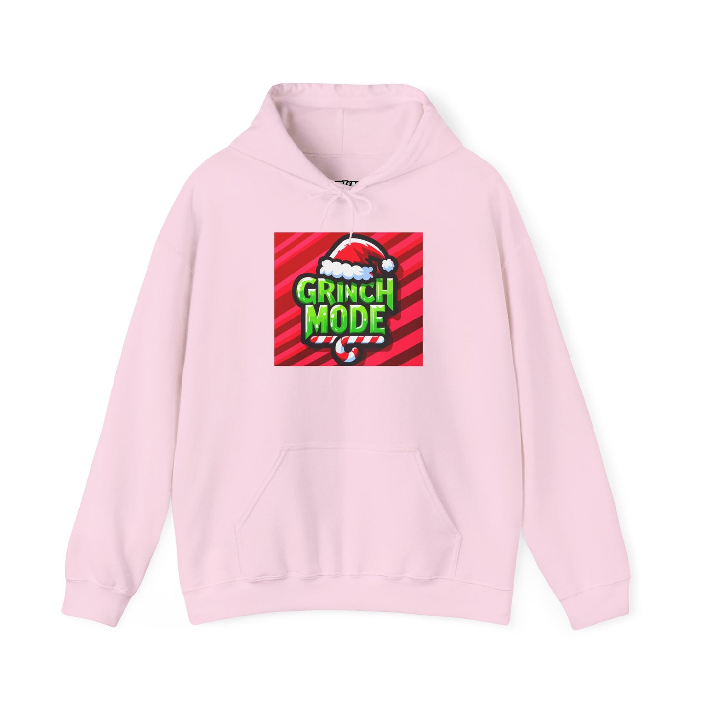 Festive Grinch Mode Hoodie - Cozy Holiday Apparel, Christmas Gift, Unisex Sweatshirt, Fun Winter Wear, Gift for Grinch Lovers - Riff Raff Wear