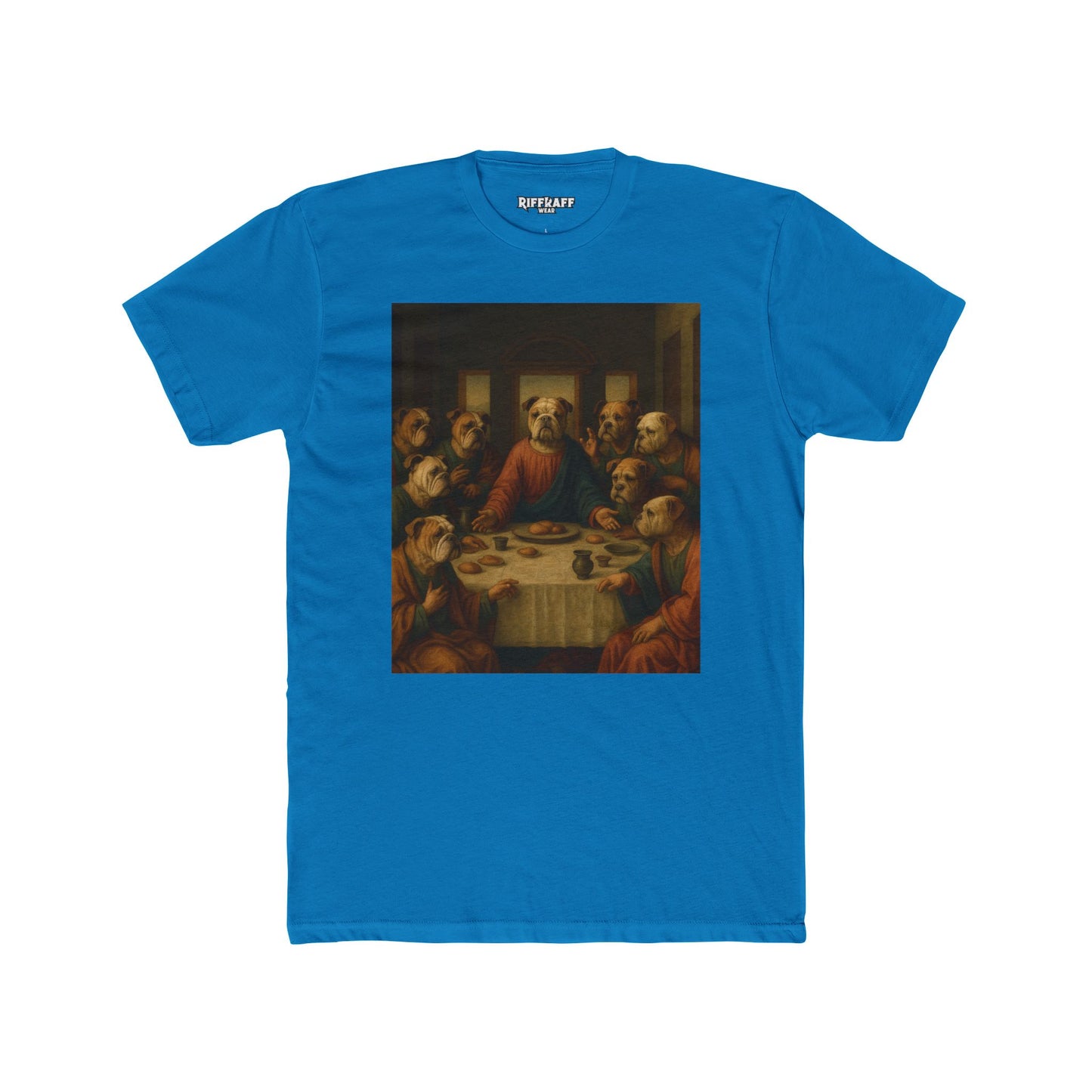 The Last Supper Unisex Cotton Crew Tee - Artistic Heritage Shirt - Riff Raff Wear