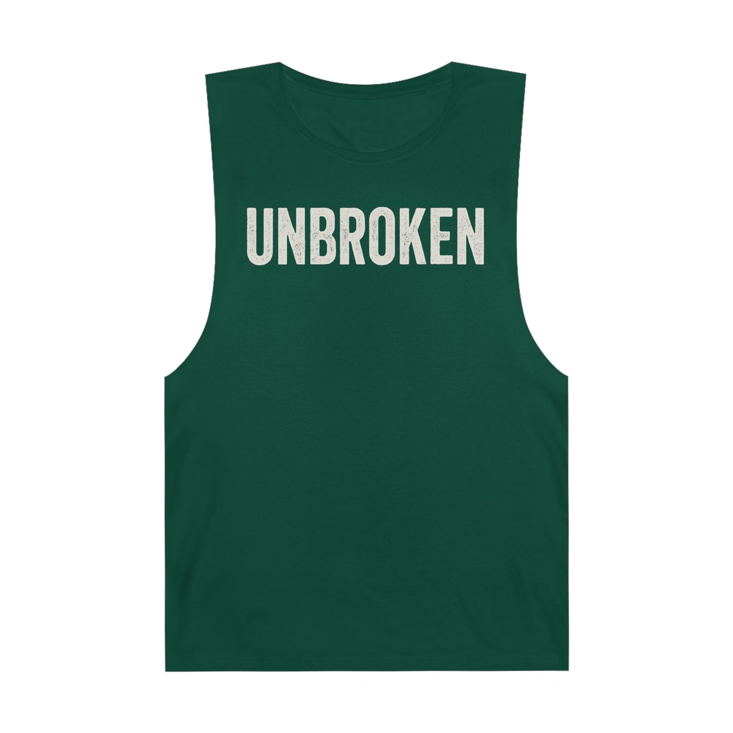 Unisex Unbroken Tank - Motivational Workout Apparel - Riff Raff Wear