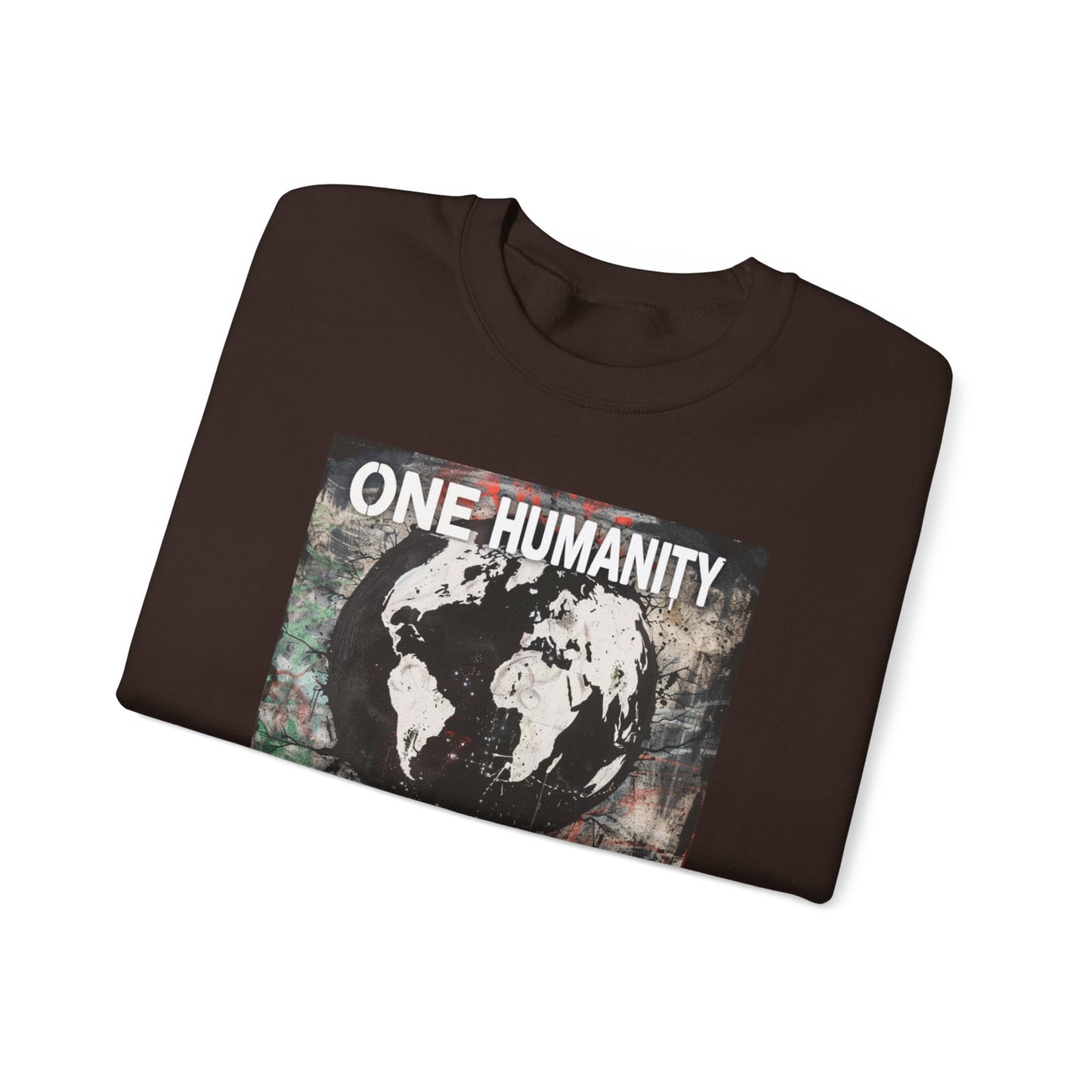 One Humanity Unisex Crewneck Sweatshirt - Comfortable & Stylish - Riff Raff Wear