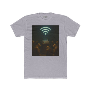 Mystical WiFi Connection Unisex Cotton Crew Tee - Riff Raff Wear
