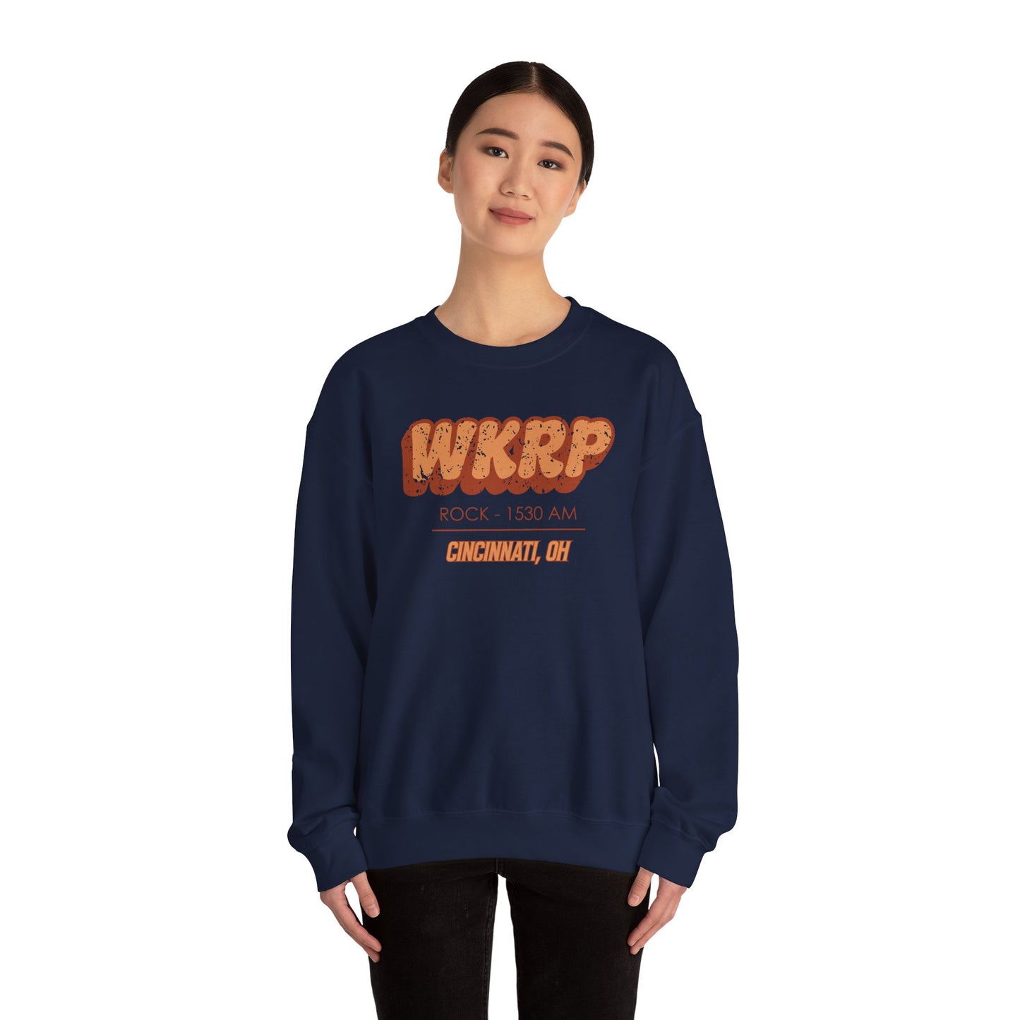 WKRP - Unisex Heavy Blend™ Crewneck Sweatshirt - Riff Raff Wear