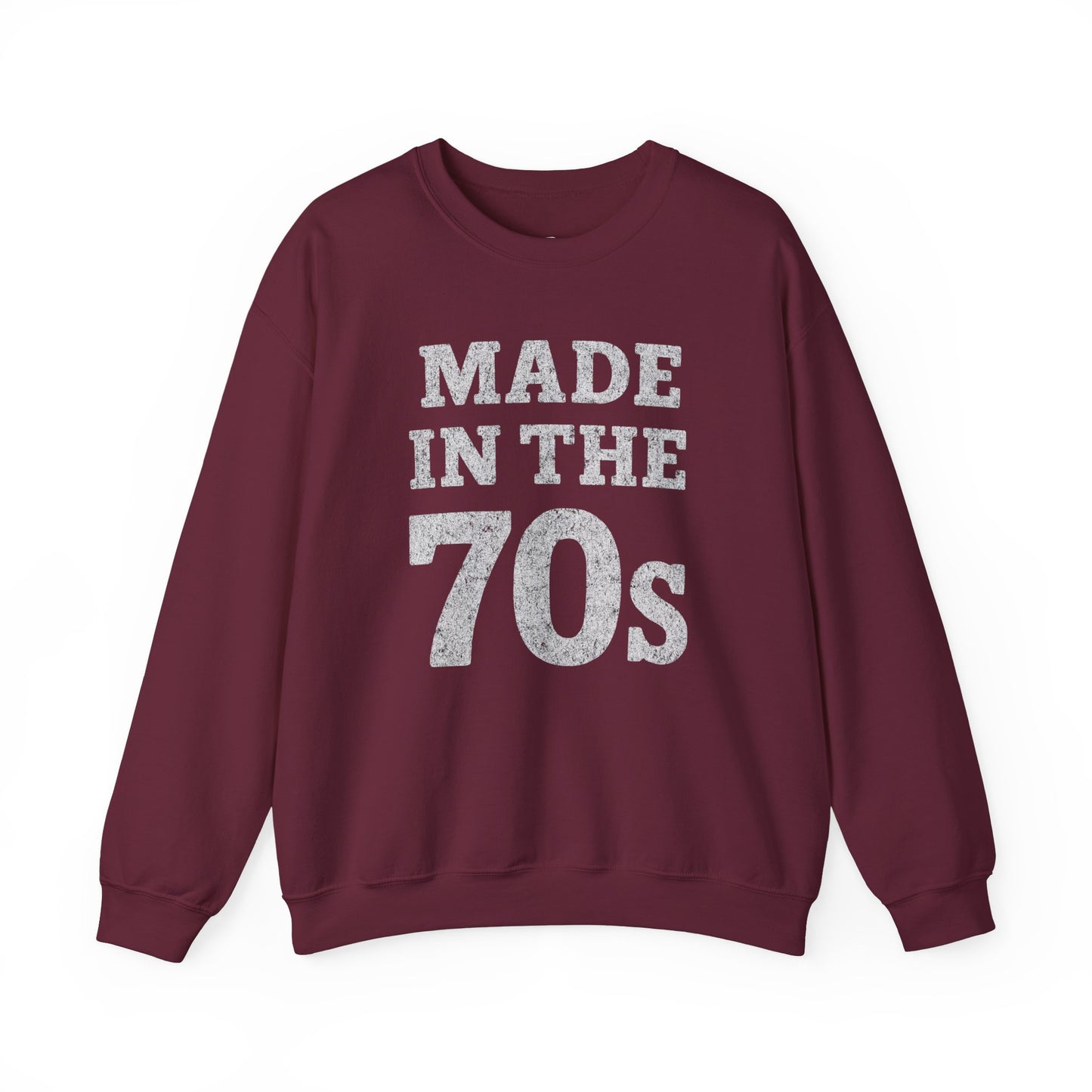 Retro 70s Crewneck Sweatshirt - Made in the 70s - Riff Raff Wear