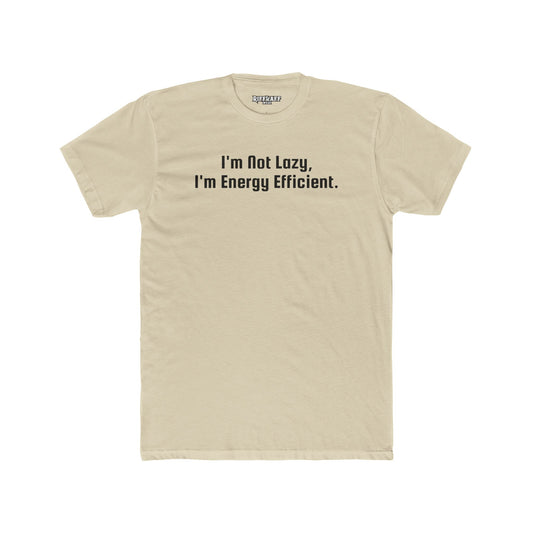 Energy Efficient Unisex Cotton Crew Tee -- Riff Raff Wear