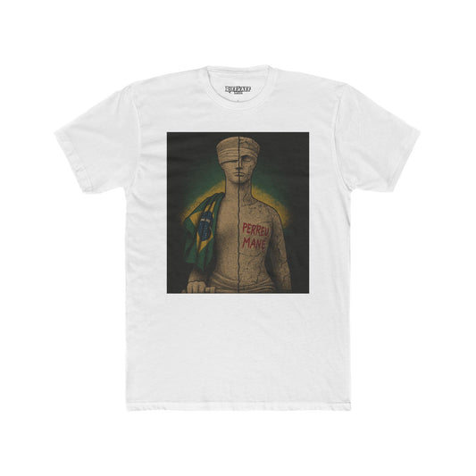 Brazilian Culture Unisex Cotton Crew Tee - Perreu Mane - Riff Raff Wear - Political Art