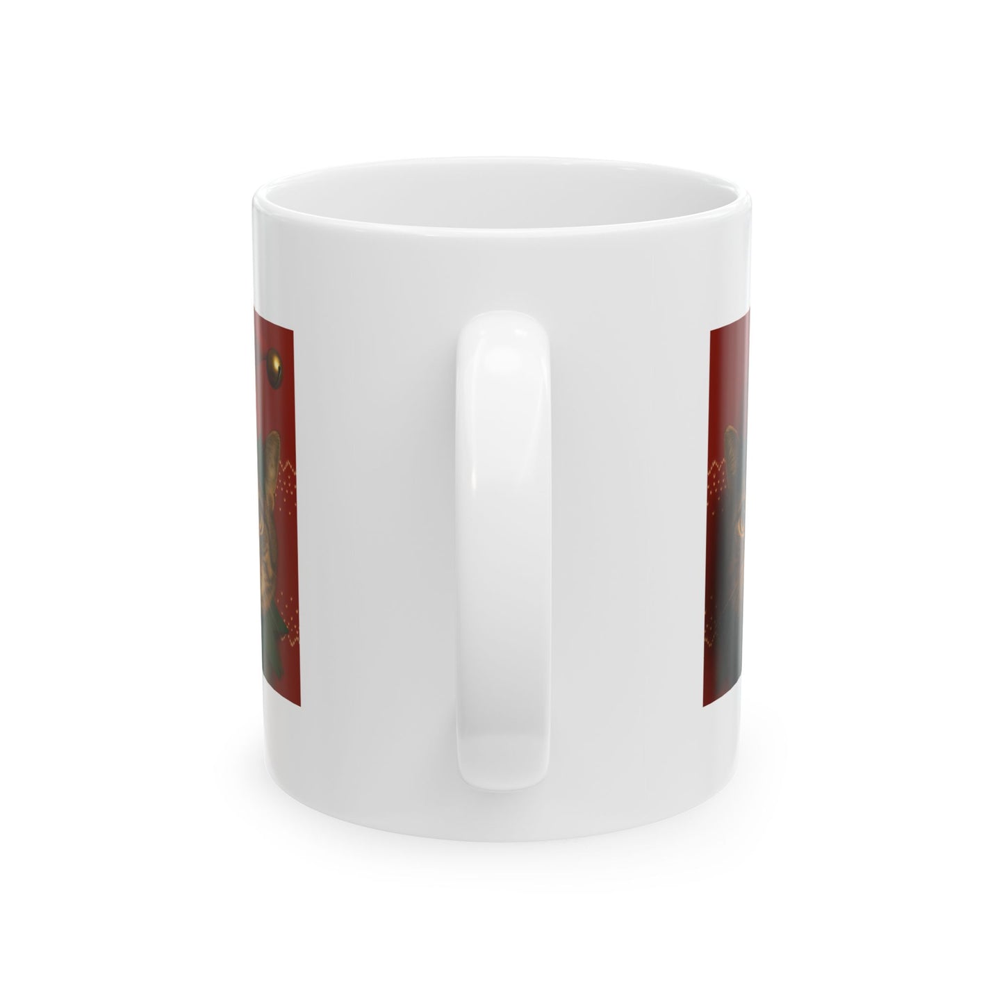 Artistic Ceramic Coffee Mug | Unique Gift for Art Lovers, Home Decor, Office Use, Birthday Present, Holiday Mug - Riff Raff Wear