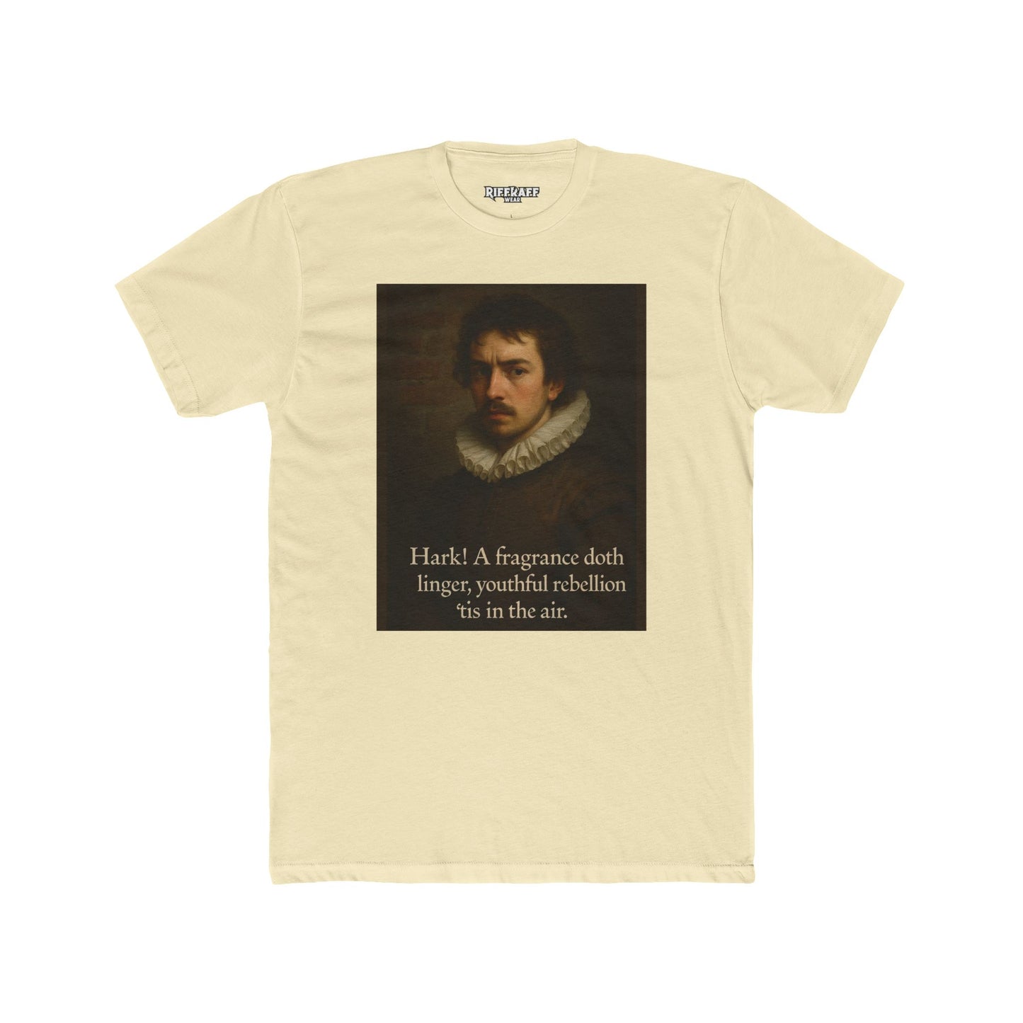 Art-Inspired Unisex Cotton Crew Tee, Casual Wear, Gift for Art Lovers, Vintage - Riff Raff Wear