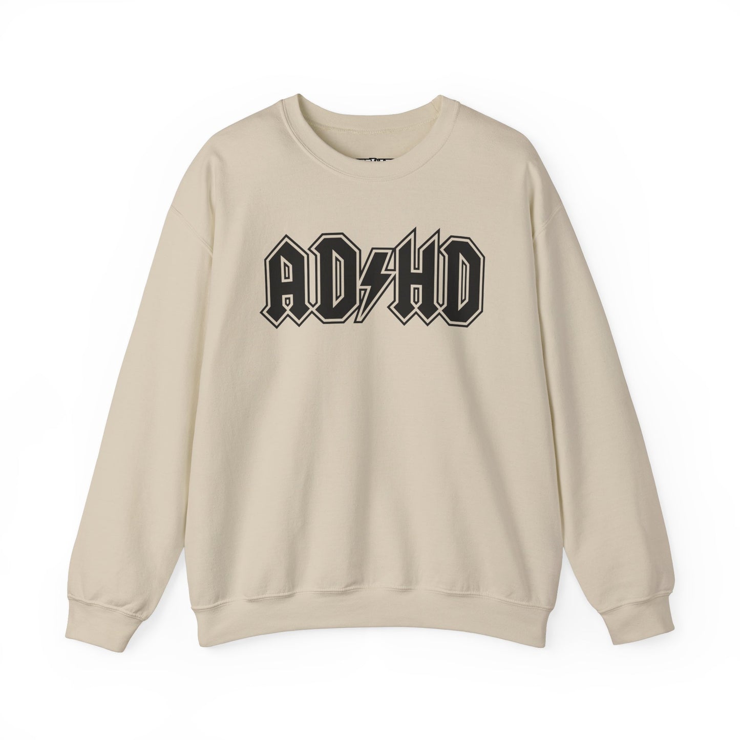 ADHD Graphic Crewneck Sweatshirt - Riff Raff Wear