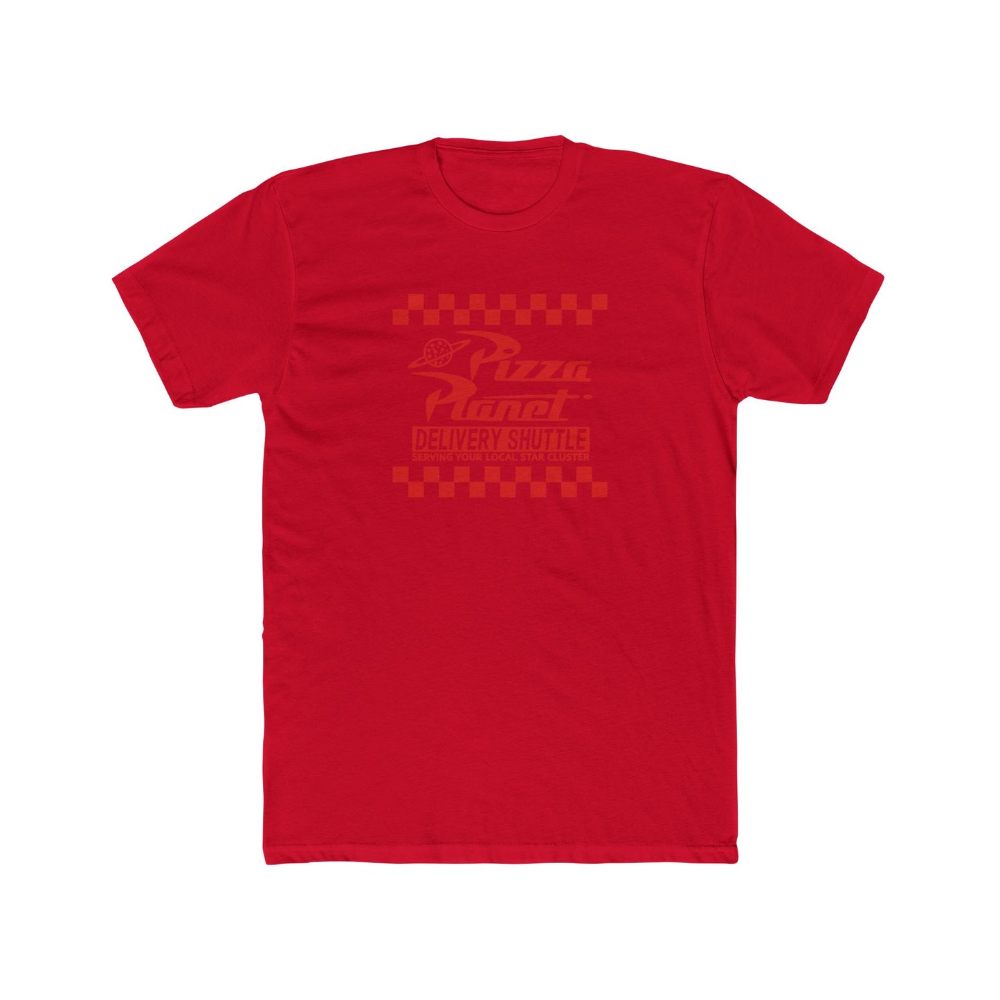 Pizza Planet Delivery Crew Tee - Unisex Cotton T-Shirt for Pizza Lovers - Riff Raff Wear