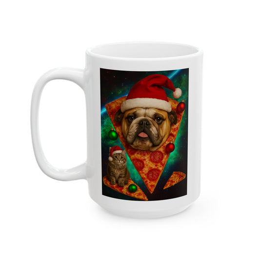 Festive Ceramic Mug | Unique Coffee Cup | Holiday Gift | Tea Lover's Mug | Home Decor | Christmas Mug | Art Mug - Riff Raff Wear