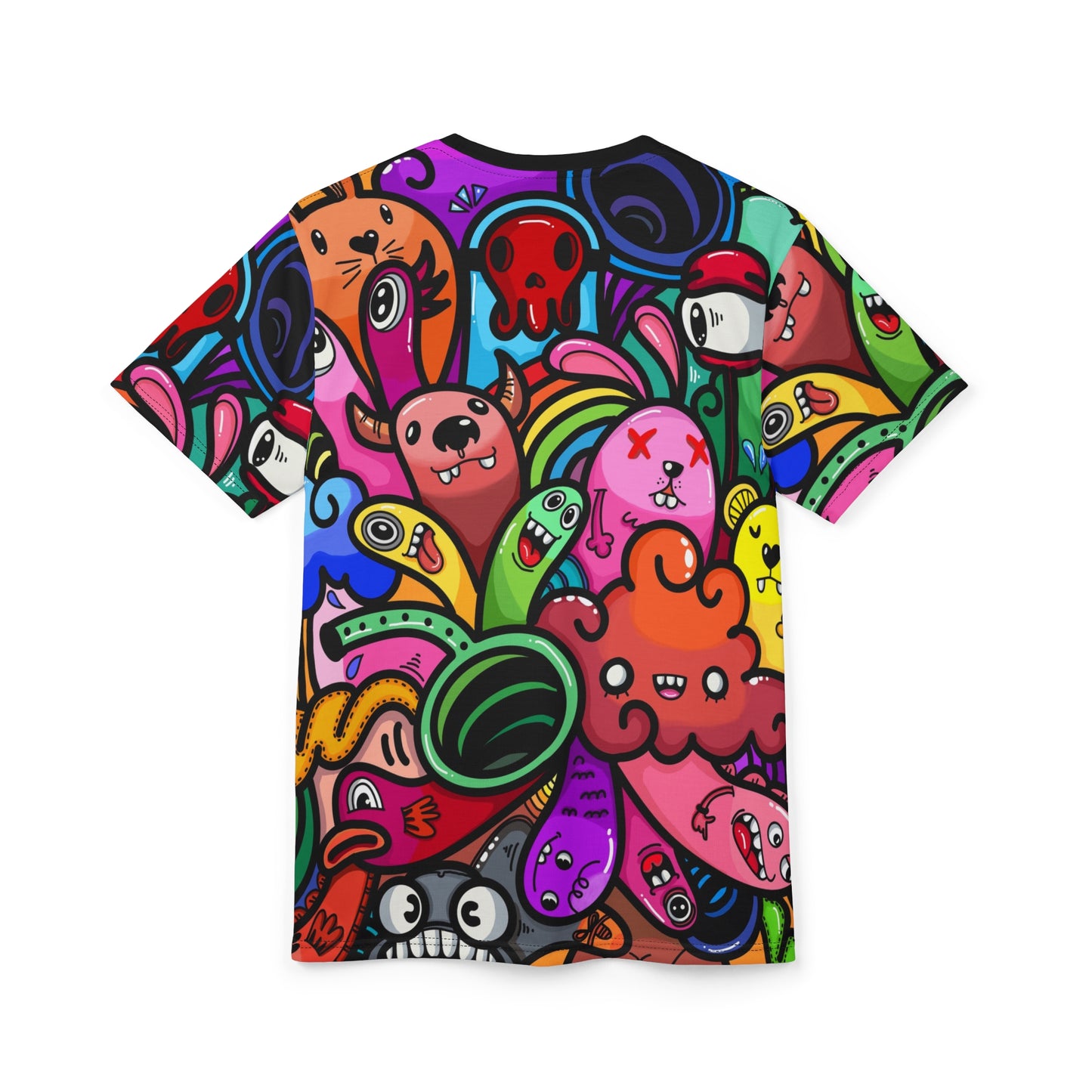 Streetwear - Doodles - Unisex Cut & Sew Tee (AOP) - Riff Raff Wear