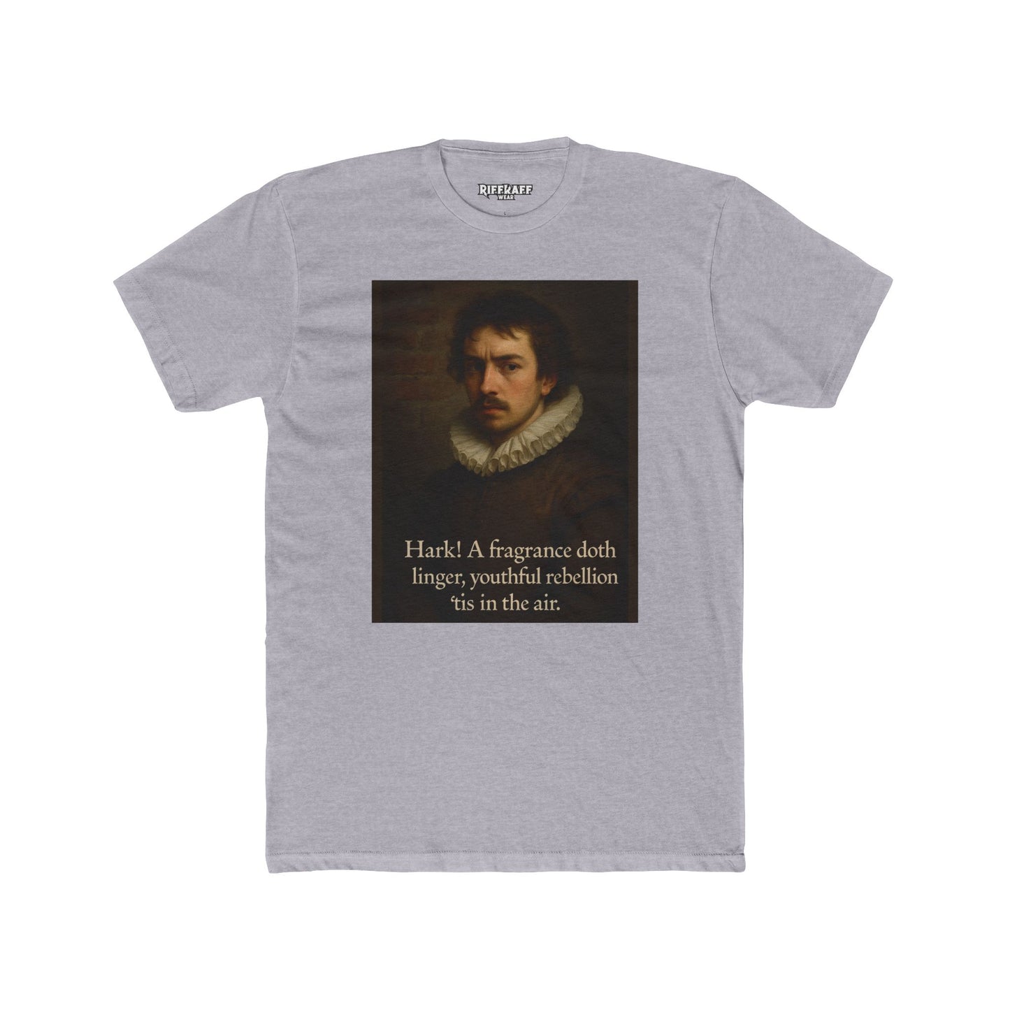 Art-Inspired Unisex Cotton Crew Tee, Casual Wear, Gift for Art Lovers, Vintage - Riff Raff Wear