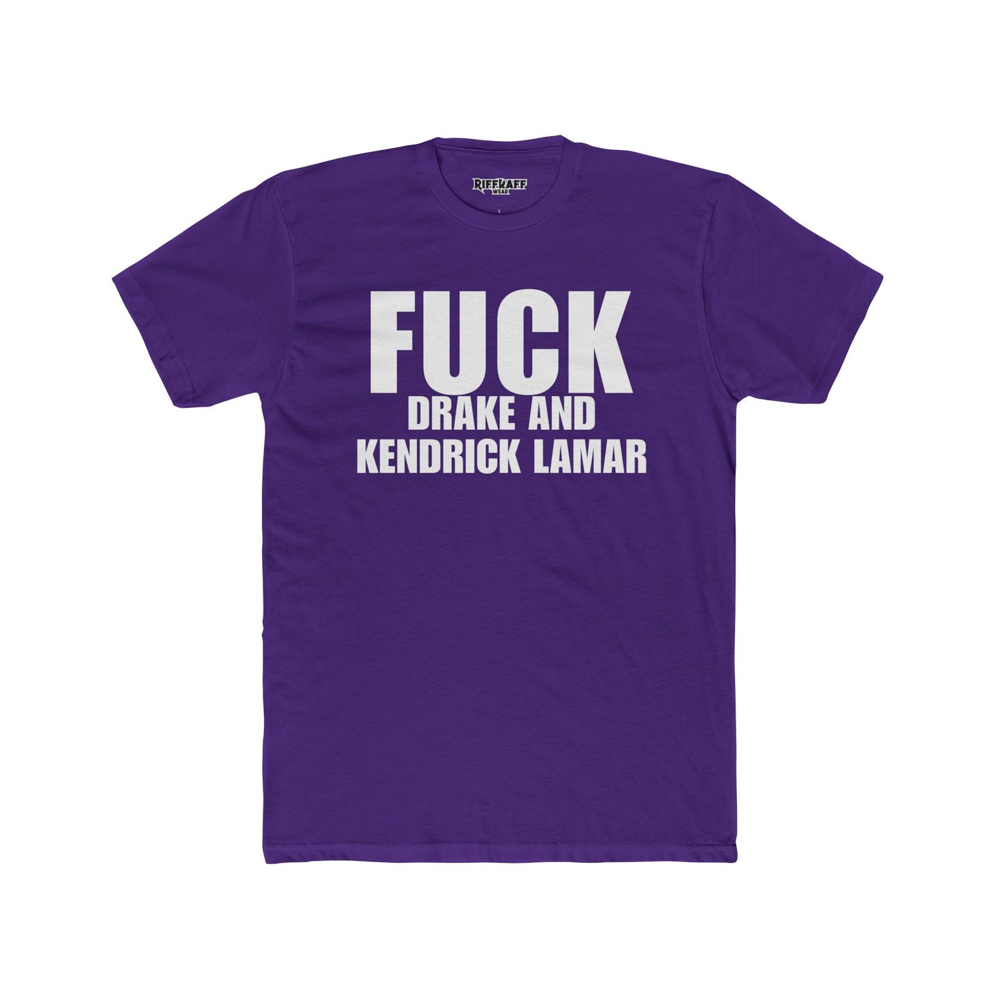 F*Drake & Kendrick Lamar – Unisex Crew Tee for the Musically Unbothered - Riff Raff Wear