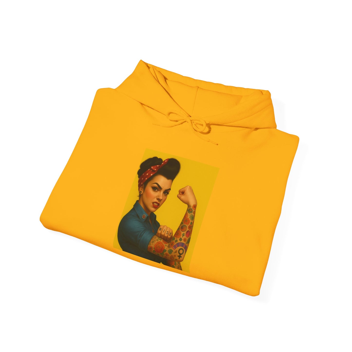 Empowering Feminist Hoodie | Unisex Heavy Blend™ Sweatshirt - Riff Raff Wear