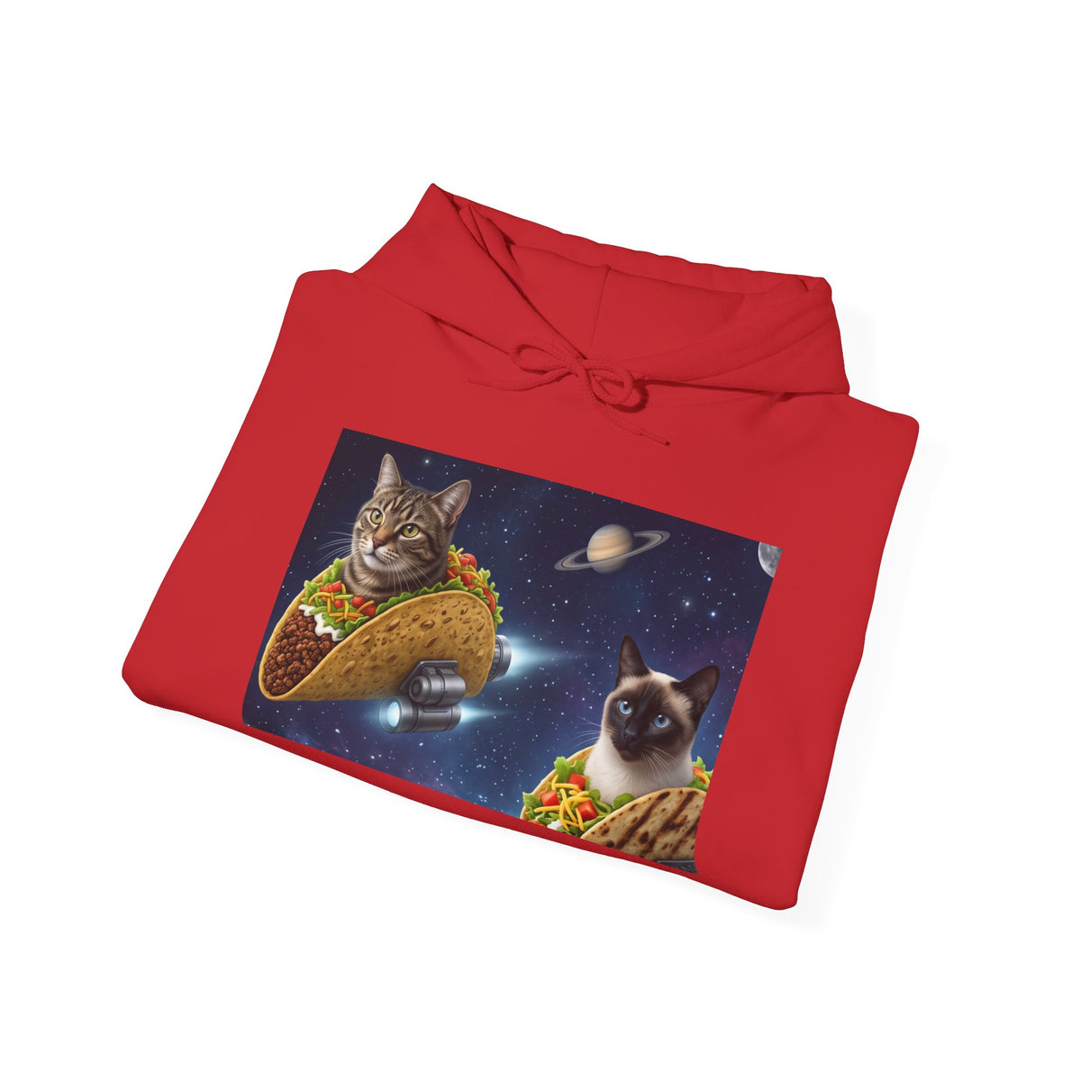 Cat Taco Space Hoodie