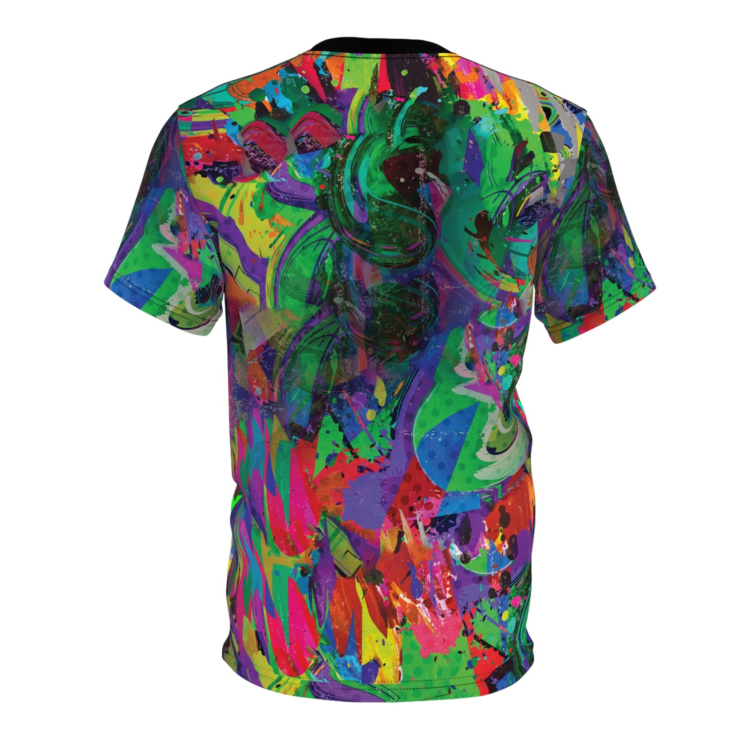 Colorful Skull Graphic Unisex Tee - Edgy Art Shirt for Festivals and Everyday Wear - Riff Raff Wear