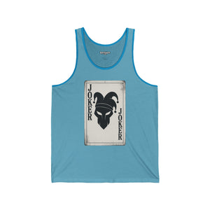 Joker Inspired Unisex Jersey Tank for Casual Style - REBEL REPUBLIC - Riff Raff Wear