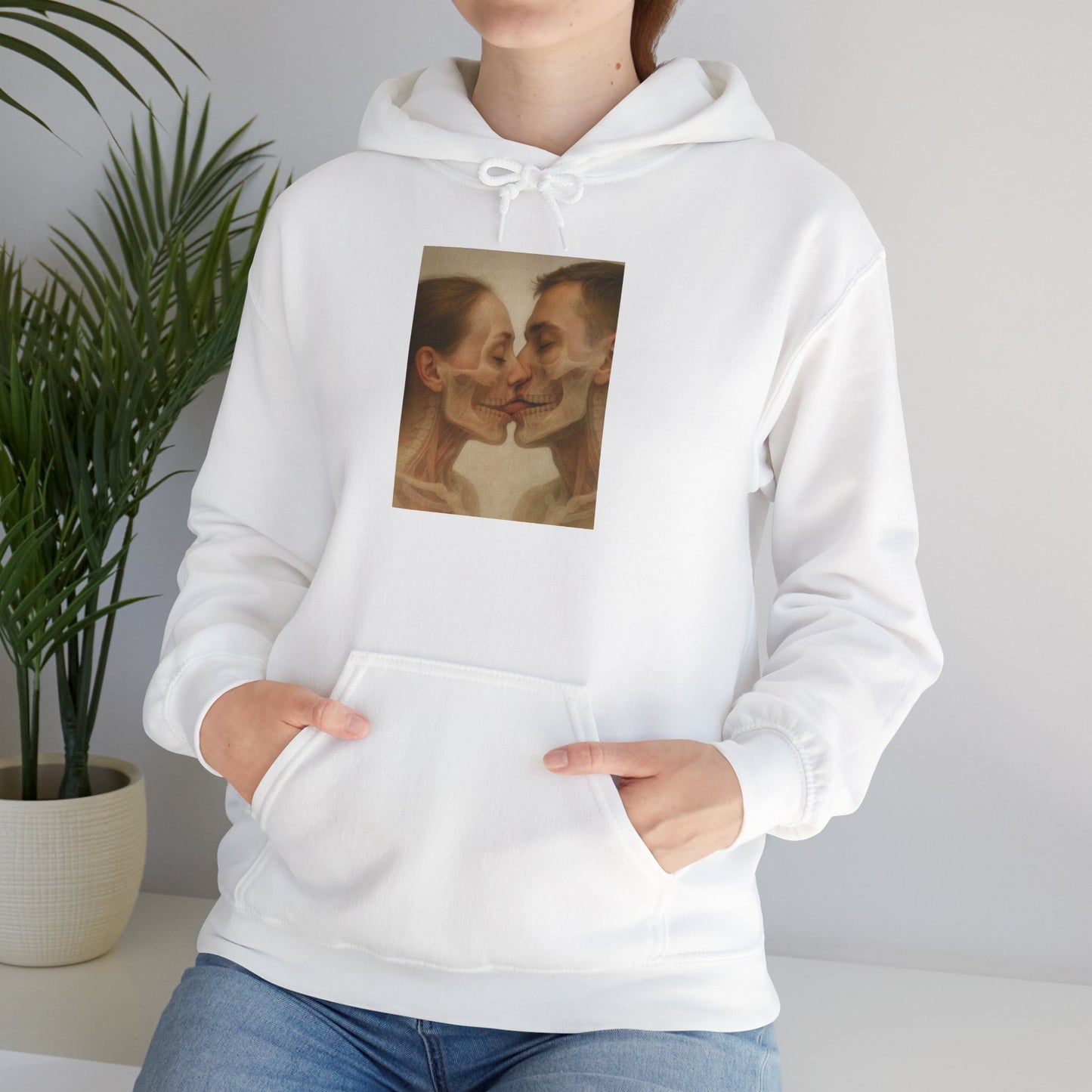 Romantic Art Hooded Sweatshirt - Unisex Heavy Blend™, Perfect for Couples - Riff Raff Wear