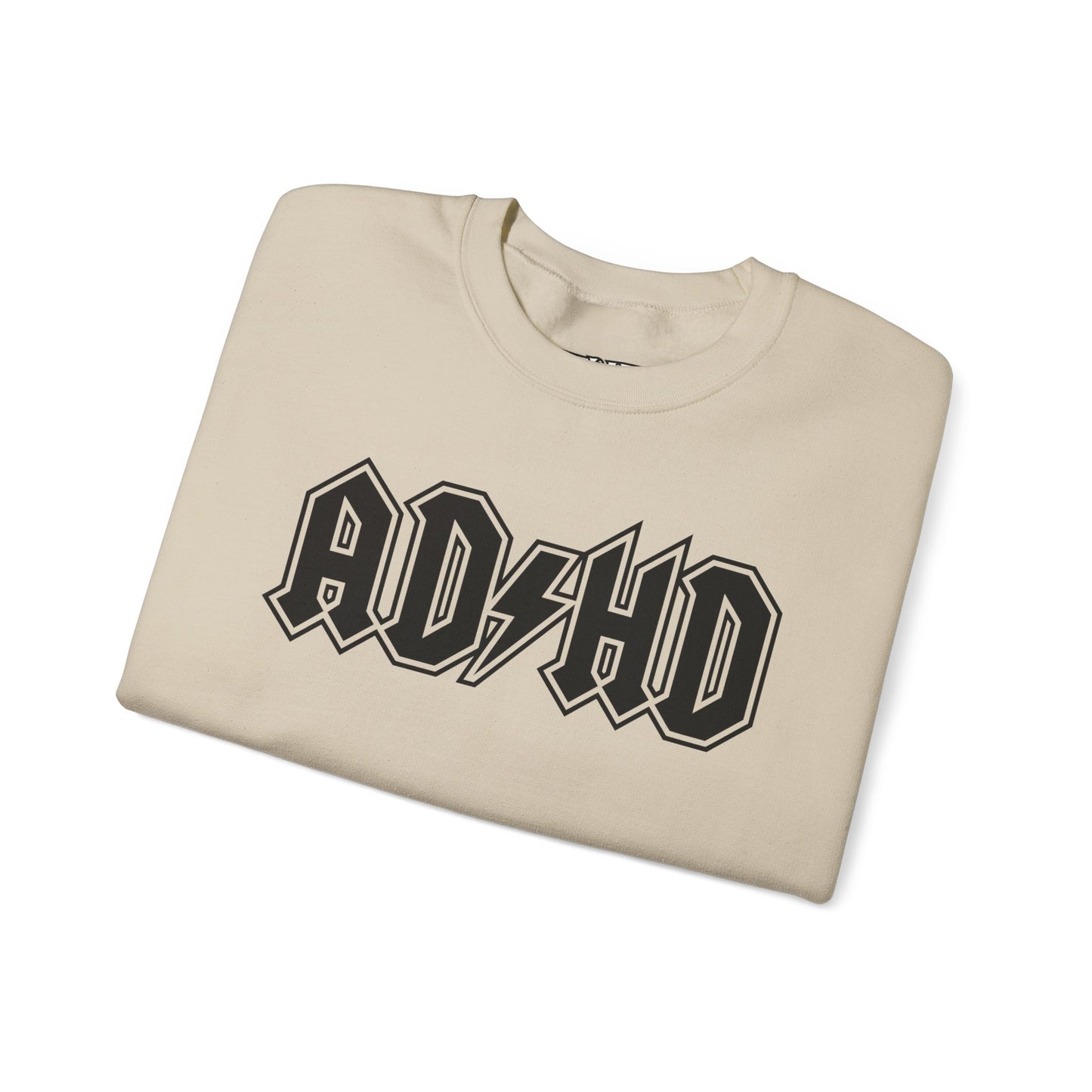 ADHD Graphic Crewneck Sweatshirt - Riff Raff Wear