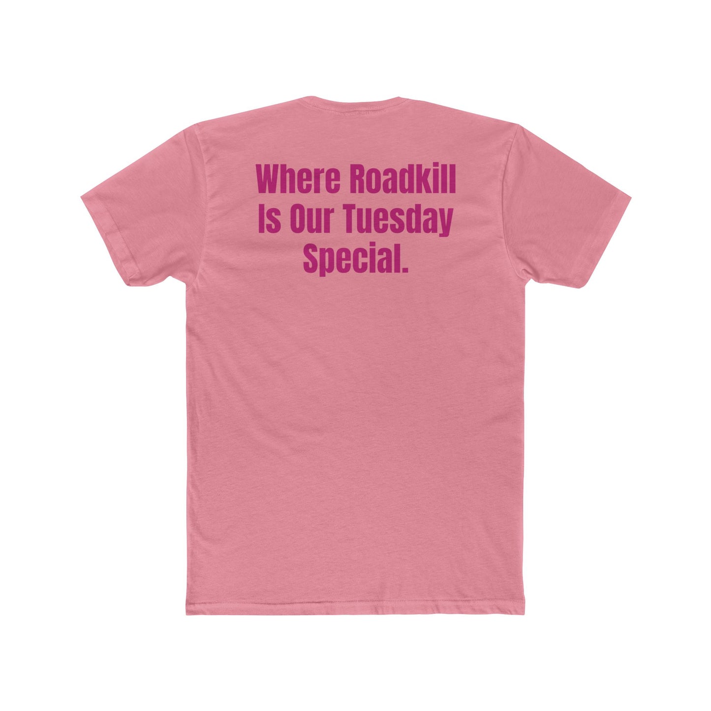 The Screaming Possum Unisex Cotton Crew Tee - Fun & Retro Graphic Shirt - Riff Raff Underground