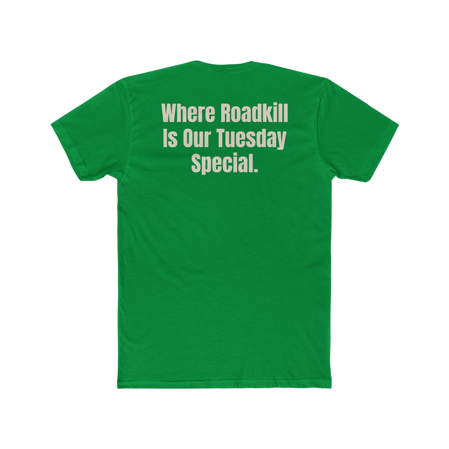 The Screaming Possum Unisex Cotton Crew Tee - Fun & Retro Graphic Shirt - Riff Raff Underground