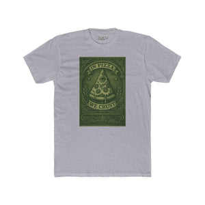 Funny Pizza Crew Tee - "In Pizza We Crust" Unisex Cotton Shirt - Riff Raff Wear