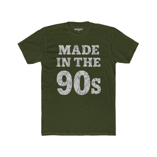 90s Vintage Style Unisex Cotton Crew Tee - Made in the 90s - Riff Raff Wear