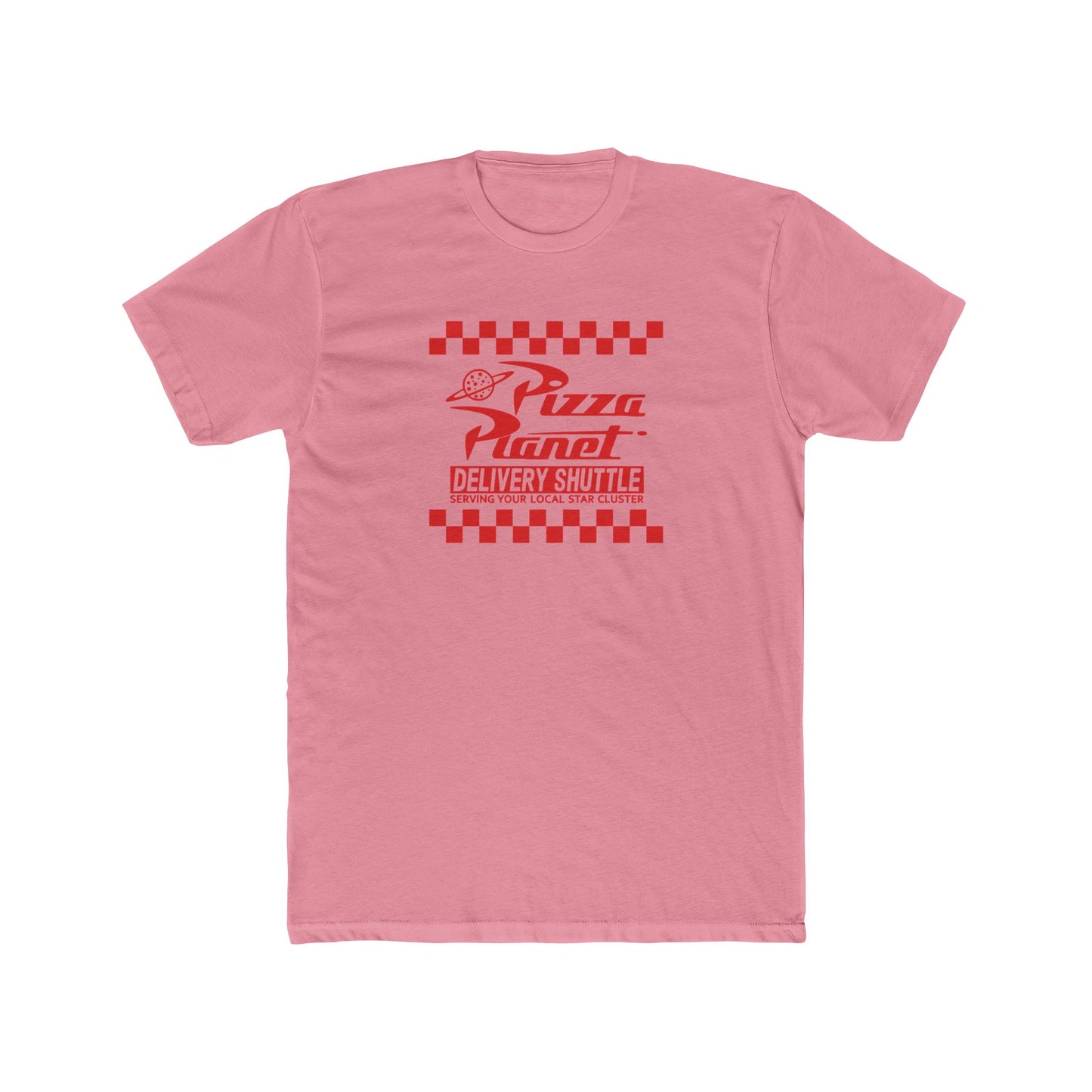 Pizza Planet Delivery Crew Tee - Unisex Cotton T-Shirt for Pizza Lovers - Riff Raff Wear